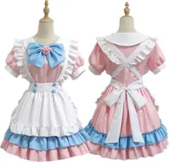 メイド 服 半袖 かわいい コスプレ LOLITA ハロウィン 仮装