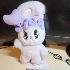 エスターバニー　ESTHER BUNNY ハートバルーン　ぬいぐるみラベンダー