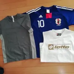 サッカー☆プラクティスシャツ☆3枚セット☆練習着☆ジュニア☆サッカー少年
