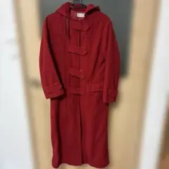 S、T、H ダッフルコート　赤　　ロング