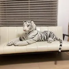 【リトル・ライア様専用】ホワイトタイガー　特大ぬいぐるみ