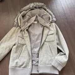 LODISPOTTO グレー フード付きジャンパー