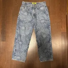Butter Goods BAGGY FIT スパイダー デニムパンツ W30