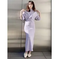 【dazzlin】 ニットワンピース