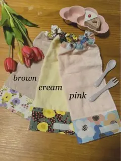 おりこうエプロン　おりこうタオル　タオルエプロン　お食事エプロン　3枚セット