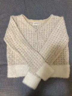 JILLSTUART ホワイトニットカーディガン