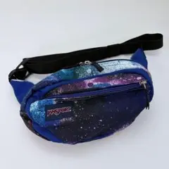 JANSPORT 宇宙柄 ボディバッグ フェス ライブ 推し活 サコッシュのサムネイル