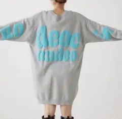 ロデオクラウンズ 2WAY FOAMロゴニットワンピース