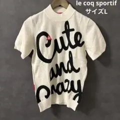 le coq sportif ルコックスポルティフ ゴルフ L ニット