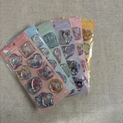 【正規品】サンリオ　ウォーターシール６種 コンプリート