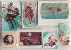 原神 楓原万葉 缶バッジ アクリルスタンド コースター スイパラ 命定の日 原神 運命の日シリーズ スタンド付きアクリルコースター Genshin