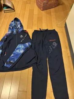 KAPPA GARA LIBERO ピステセット ネイビー　Lサイズ