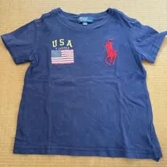 Polo by Ralph Lauren キッズ Tシャツ ネイビー 100cmのサムネイル