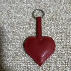 ハートのレザーチャーム