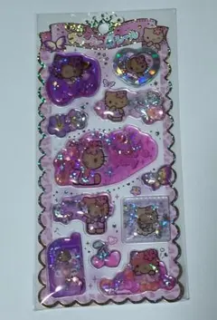 新品未使用！大人気サンリオウォーターインシール　ハローキティ　日焼けキティ