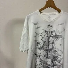 Disney ナイトメア・ビフォア・クリスマス Tシャツ XL