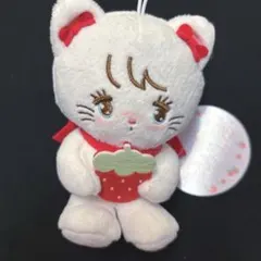 mikko illustrations ムース いちごマスコットぬいぐるみ