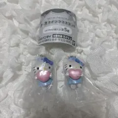 ナース　スイングマスコット　ハローキティ 2個セット　カプセルトイ