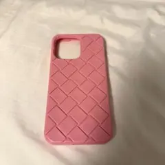Bottega Veneta ピンク iPhone14promaxケース