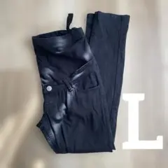 マタニティパンツ ブラック　L