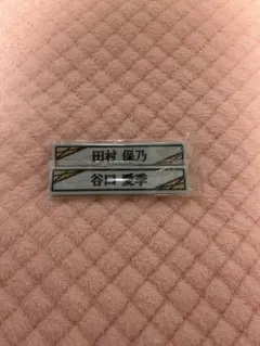 櫻坂46 谷口愛季 田村保乃 ケーブルクリップセット ローソンくじ