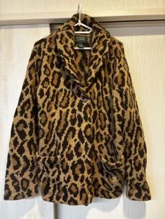 【出品最終15日まで】ラルフローレンレオパードカーディガン