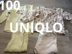 【UNIQLO】【100】シルバニアパジャマ上下2組セット