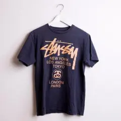 【限定】STUSSY ステューシー ワールドツアー Tシャツ Mサイズ