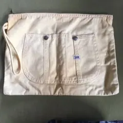 Lee クラッチバッグ　サブバッグ　イエロー　黄色
