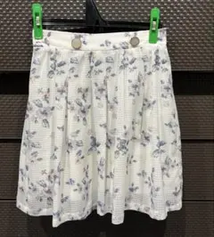 膝丈スカート 花柄 春夏