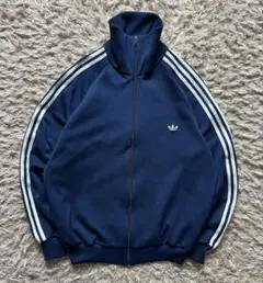 最終価格　アディダス　デサント時代　ヴィンテージ　ジャージ　5号　奇跡的美品 超希少】アディダス デサント ジャージ トラックジャケット 黒