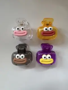 【4点セット】ソーセージリップモンスター 歯ブラシキャップ 収納クリップ