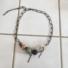 エスニック ビーズネックレス