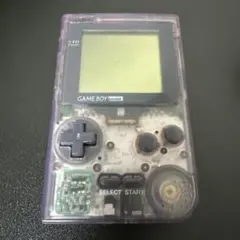ゲームボーイポケット　本体 GAME BOY Pocket クリアパープル