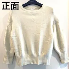 BARNYARDSTORM 長袖ニットセーター ライトイエロー Mサイズ