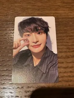 ATEEZ タワレコカフェ ソンファ後期トレカ アチズ　ほっぺハートセルカトレカ