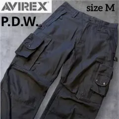 AVIREX P.D.W. アビレックス マルチポケット カーゴパンツ M