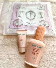 【ほぼ未使用】PAUL&JOE（ポール&ジョー）日焼け止め2本＋バッグ2種セット