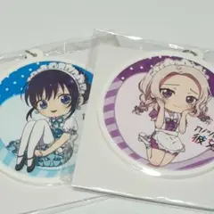 カノジョも彼女　ひこくじ　ラバーストラップ二点セット