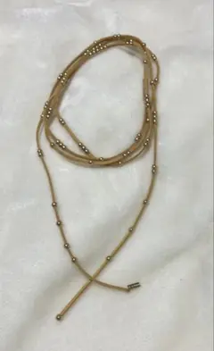 JEANASIS フェイクスエード マルチチョーカー 180cm