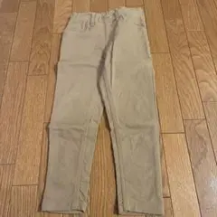 110サイズ ベージュ 長ズボン