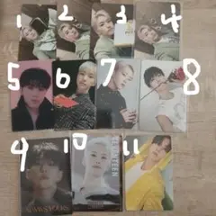 SEVENTEEN セブチ ホシ トレカ まとめ売り