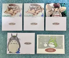 スタジオジブリ となりのトトロ もののけ姫 メッセージカード ポストカード 5枚