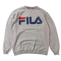 アメリカ古着　FILA フィラ　スウェット　トレーナー　ロゴ　H414