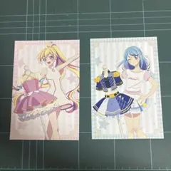 全アイカツ衣装展 購入者特典 ポストカード ミオ ハナ