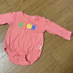 【 BOWA by BEAMS DESIGN 】ピンク ロンパース 80サイズ