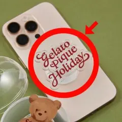 表参道限定　ジェラピケ　スマホグリップ