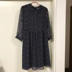 ユニクロ シフォンワンピース Sサイズ