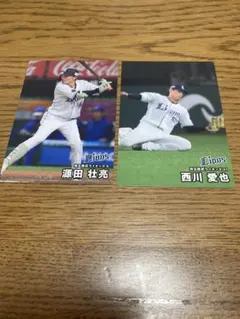 カルビー プロ野球チップス2026 埼玉西武 源田壮亮 西川愛也