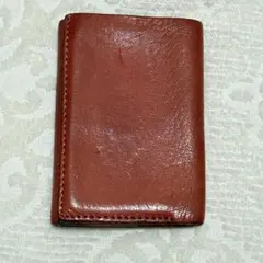 m+（エムピウ）　小さい財布　キャメル